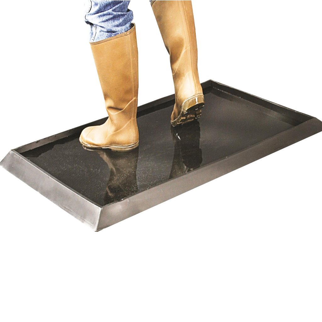 Sanitizing Boot Dip Mats The Rubber Company