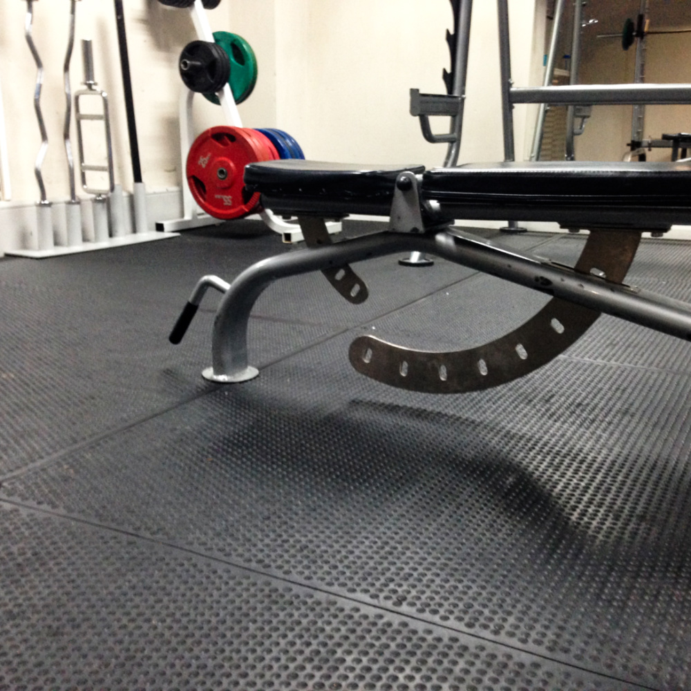 Studded Rubber Gym Mats The Rubber Company