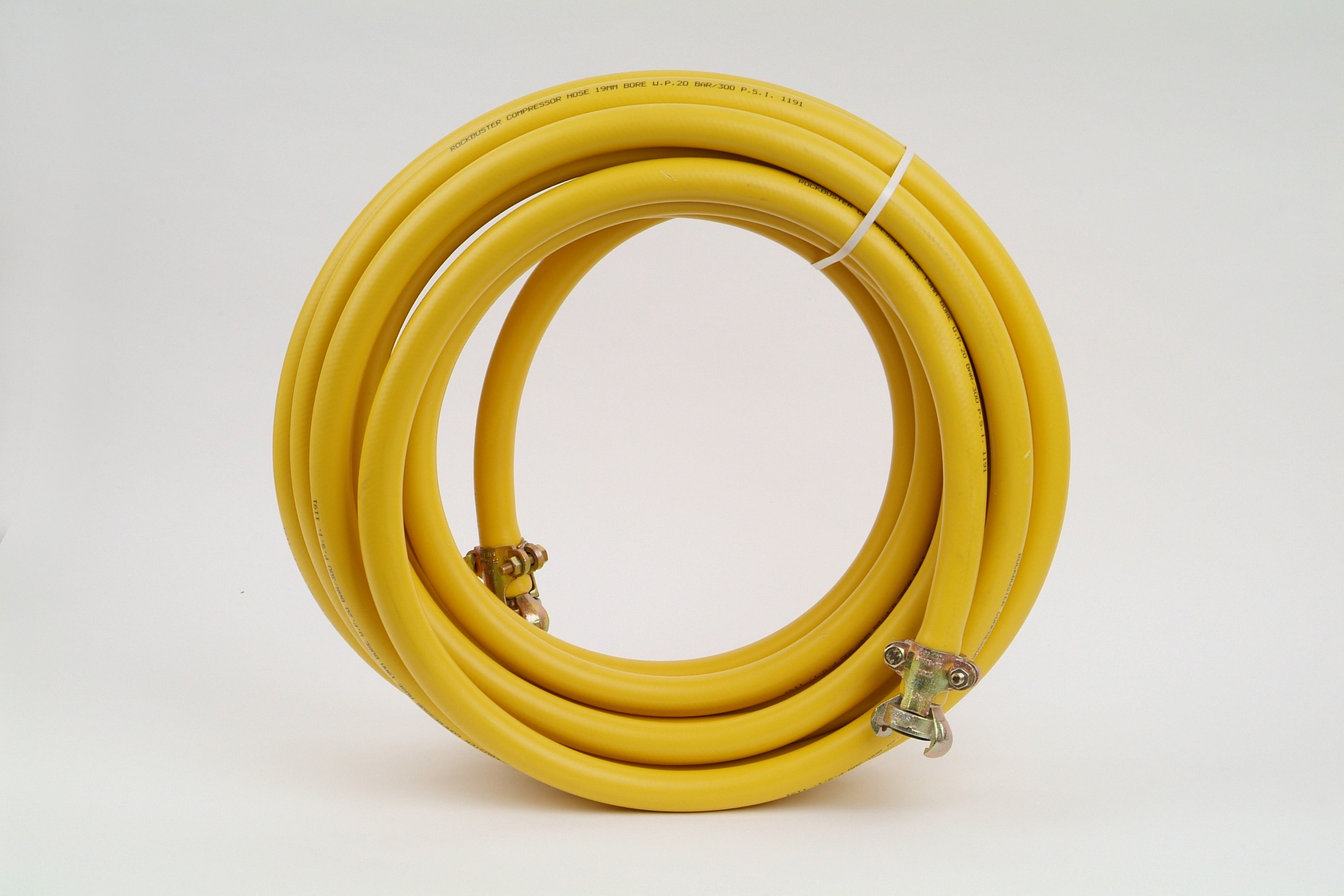 Compressor Hose Assemblies 300PSI Yellow The Rubber Company