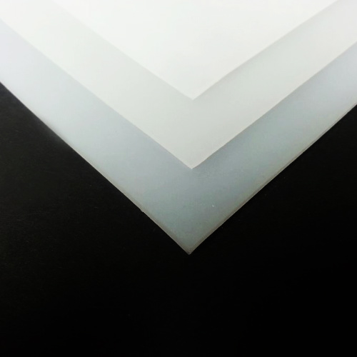 Silicone Rubber Sheet 500x500mm 1mm Silicone Sheeting For Vacuum