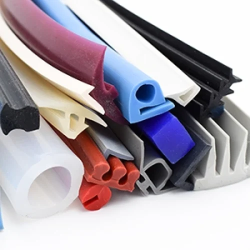 Coloured Silicone Rubber Extrusion