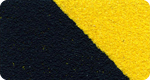 Safety Grip Tape - Black Yellow Hazard
