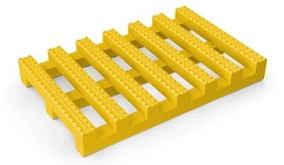 RoofGrip PVC Roof Walkway Matting - Yellow