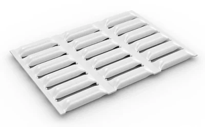 PVC Cushion Matting - White