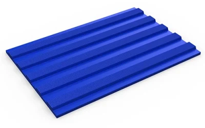 FlexiTred Heavy-Duty Ribbed Matting - Blue