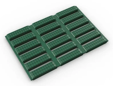 Green PVCLine Anti-Slip Matting - Green