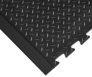 Diamond Interlocking Rubber Mats