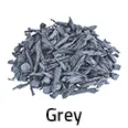 Rubber Mulch - Grey